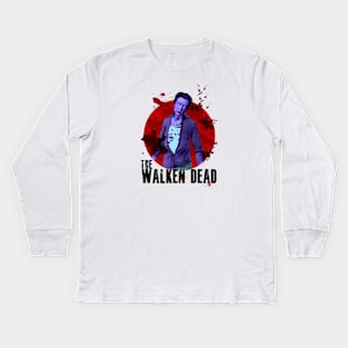 The Walken dead - The Walking Dead TV Show Parody Kids Long Sleeve T-Shirt